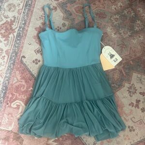 Teal Pilates Athletic Dress